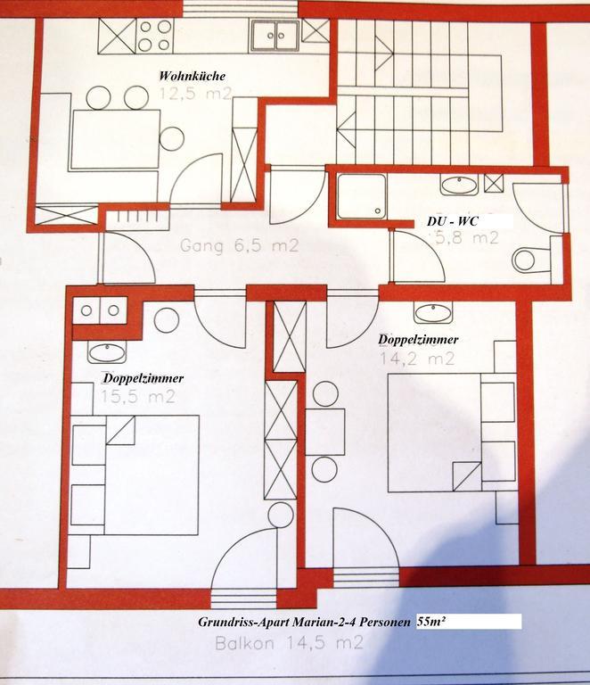 Apartmán Apart Nicole See Pokoj fotografie